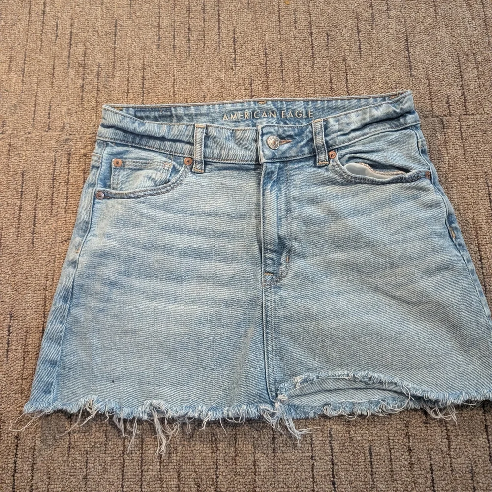 ✨ 5 For $50 American Eagle 90s High Waisted Mini Skirt Size 8 - Picture 2 of 7